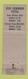 Matchbook Cover - Sealy Mattresses New Kenmark Hotel Denver Colorado WEAR