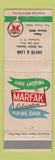 Matchbook Cover - Texaco oil gas Smith Lind Rochester NY