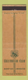 Matchbook Cover - Columbian Club St Louis MO