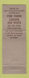Matchbook Cover - Karl Ratzsch's Restaurant Milwaukee WI WEAR