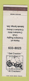 Matchbook Cover - Crackers Restaurant? Club Colorado Springs