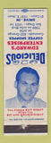 Matchbook Cover Edward's Enterprises Coffee Shop El Cajon San Diego Coronado CA