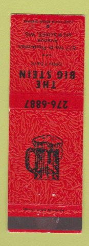 Matchbook Cover - Big Stein Milwaukee WI