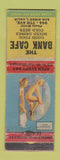 Matchbook Cover - Bank Cafe San Diego CA pinup POOR