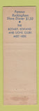 Matchbook Cover - Rockingham Hotel Portsmouth NH WEAR