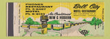 Matchbook Cover - Bell City Motel Restaurant Brantford ON