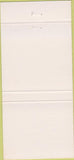 Matchbook Cover - Castle Harbour Hotel Golf Beach Club  Bermuda white 30 Strike