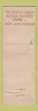 Matchbook Cover - George's Steak House Milwaukee WI WEAR