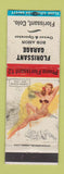 Matchbook Cover - Florissant Garage Colorado pinup WORN