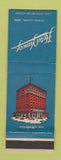 Matchbook Cover - Hotel Yancey Grand Island NE