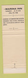 Matchbook Cover - Wheel House Marina Inn Sacramento CA