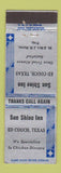 Matchbook Cover - Sun Shine Inn Ed Couch TX