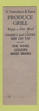 Matchbook Cover - Produce Grill Denver Colorado