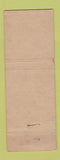Matchbook Cover - University Club Denver Colorado WEAR