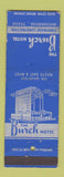 Matchbook Cover - Burch Hotel Breckenridge TX