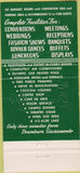 Matchbook Cover - Hotel El Dorado Sacramento CA 30 Strike