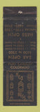Matchbook Cover - NCO Mess Fort Carson Colorado WEAR