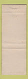 Matchbook Cover - NCO Mess Fort Carson Colorado WEAR