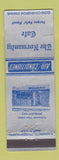Matchbook Cover - Normandy Cafe Fergus Falls MN hotel