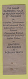 Matchbook Cover - Ruggeri's Italian Restaurant St Louis MO WEAR