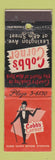 Matchbook Cover - Cobb's Corner New York City WEAR
