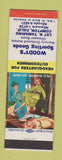 Matchbook Cover - Woody's Sporting Goods Compton CA hillbilly