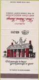 Matchbook Cover - Albany First Federal Savings GA white 30 Strike