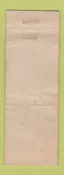 Matchbook Cover - Ott's Cafe Chase KS WORN
