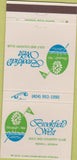 Matchbook Cover - Brookfield West Golf Country Club Roswell GA 30 Strike