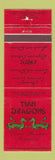 Matchbook Cover - Twin Dragons Chinese Restaurant Orlando FL