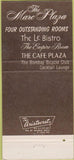 Matchbook Cover - Marc Plaza Milwaukee WI 30 Strike