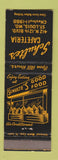 Matchbook Cover - Schulte's Cafeteria St Louis MO