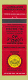 Matchbook Cover - Restaurant L' Oncle Ho Chinese Sherbrooke QC