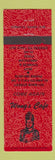 Matchbook Cover - Wong's Cafe Chinese Klamath Falls OR