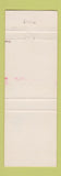 Matchbook Cover - Wong's Cafe Chinese Klamath Falls OR