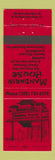 Matchbook Cover - Mandarin House Chinese Restaurant Twin Falls ID