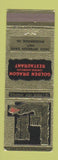 Matchbook Cover - Golden Dragon Chinese Restaurant Woodbridge VA