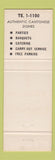 Matchbook Cover - Chung's Restaurant Detroit MI Chinese