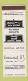 Matchbook Cover - Continental Motor Inn Littleton NH