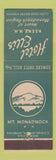 Matchbook Cover - Hotel Ellis Keene NH DD Bean Mount Monadnock