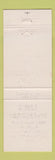 Matchbook Cover - Lam's Restaurant Las Vegas NV