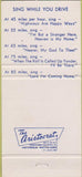 Matchbook Cover - Emmerich Funeral Home Amherst OH 30 Strike