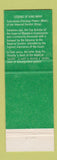Matchbook Cover - King Wah Chinese Restaurant Richmond BC