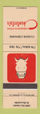 Matchbook Cover - Chanteclair Chinese Restaurant St Hyacinthe QC