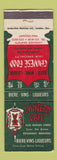 Matchbook Cover - Lantern Cafe Chinese Montreal QC