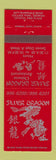 Matchbook Cover - Silver Dragon Chinese Restaurant College Park GA