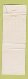 Matchbook Cover - Jade Garden Cafe Chinese Montreal QC