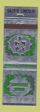 Matchbook Cover - Mandarin House Chinese Restaurant Chicago IL