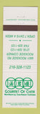 Matchbook Cover - Gourmet of China Chinese Restaurant Independence OH