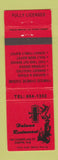 Matchbook Cover - Halama Restaurant Chinese Dieppe NB